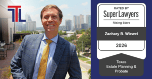 Zach Wiewel Named a Texas Rising Star for Third Consecutive Year